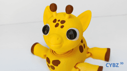 Cute Giraffe 3d model