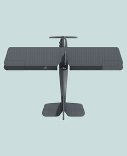 1:144 Martinsyde G.102 "Elephant" 3d model