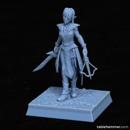 Arithmea - Elf Demon Huntress 3d model