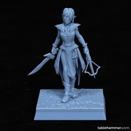 Arithmea - Elf Demon Huntress 3d model