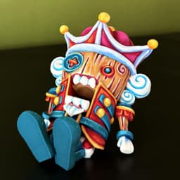 Twisty Nutcracker 3d model