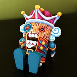 Twisty Nutcracker 3d model