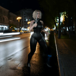 Blonde Assassin 3d model