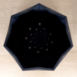 Pot avec drainage "Poly" 3d model