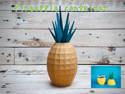 Pineapple Container 3d model