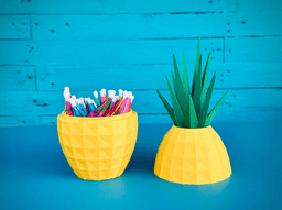 Pineapple Container 3d model