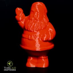 Santa Ornament/Decoration - Support Free 3d model