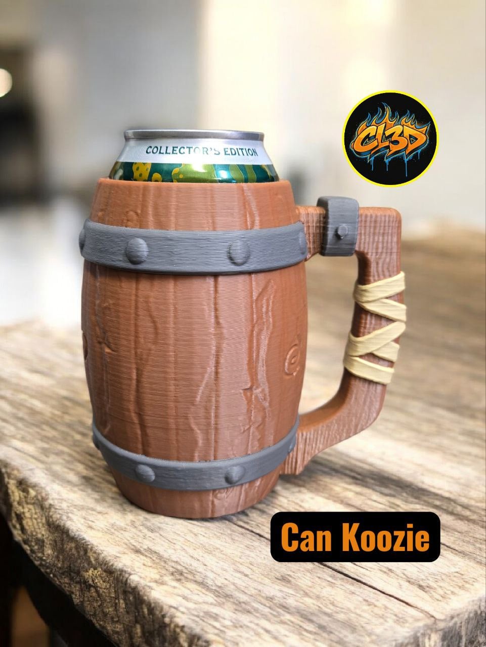 Medieval Tankard - Can Koozie 3d model