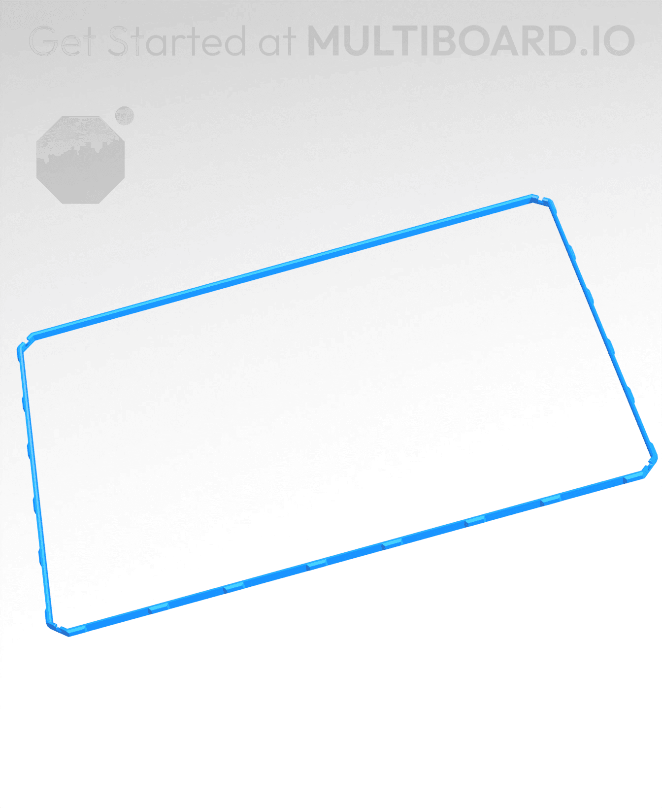 4x3 - Top Click Rim 3d model