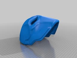 Deathstroke Mask with two eyes 3d model