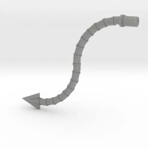 Andromeda Tail Micronauts 3d model