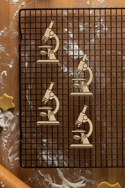 Science Cookie Cutter, Biscuit Cutter 3d model