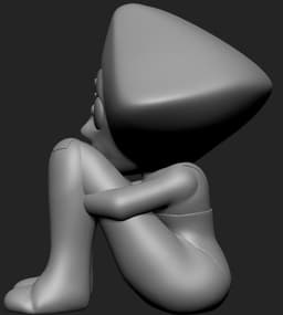 Steven universe- Peri's Mad 3d model