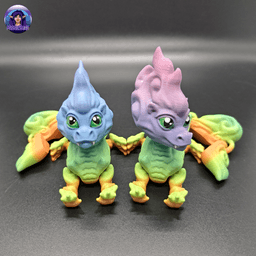 Baby Cloud Dragon 3d model
