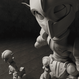 Elf robot 3d model