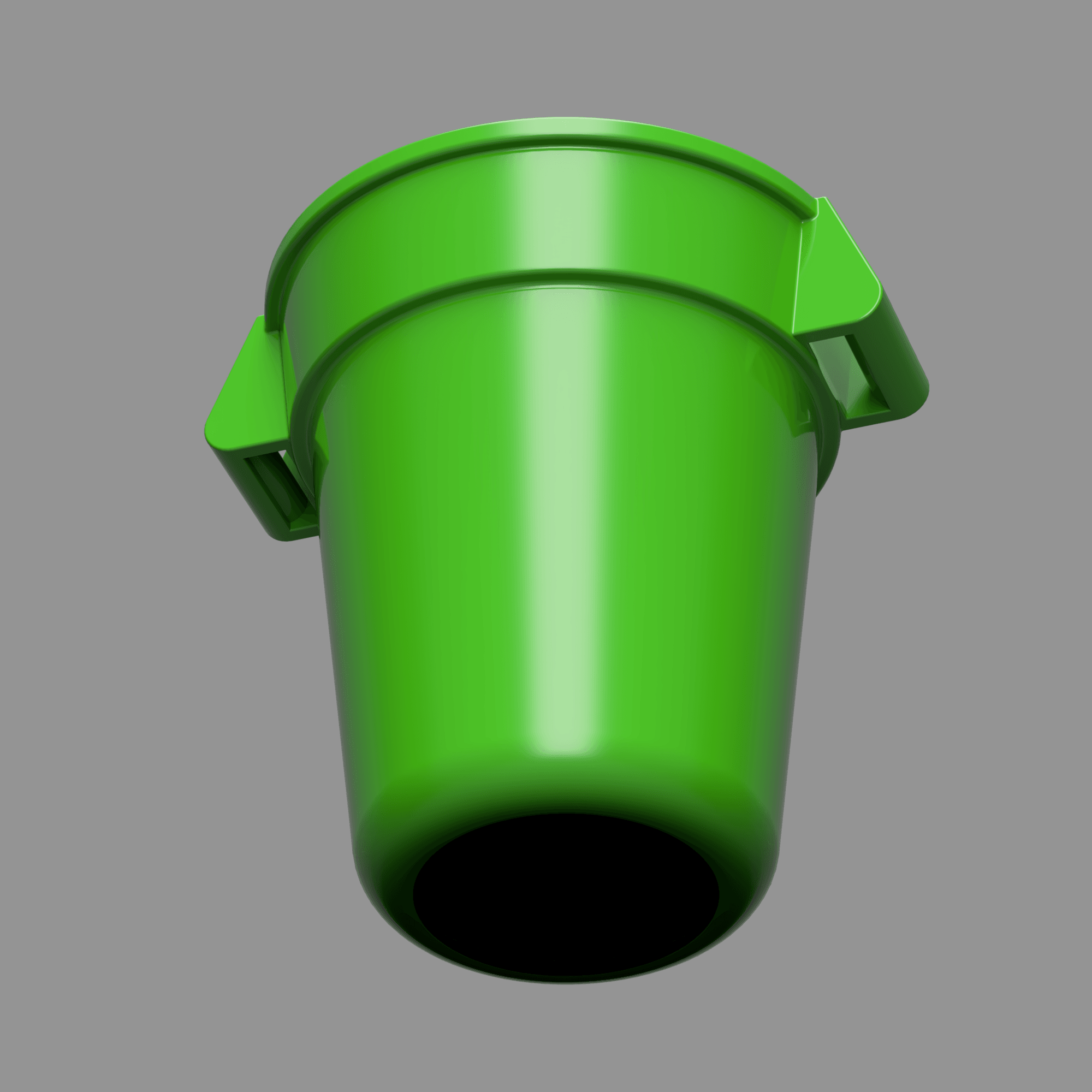 Garbage Recycle Bin 3d model