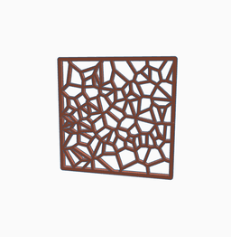 voronoi table decor 5.stl 3d model