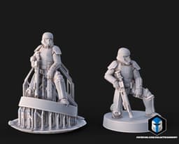 1:48 Scale Death Troopers - 3D Print Files 3d model