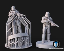 1:48 Scale Death Troopers - 3D Print Files 3d model