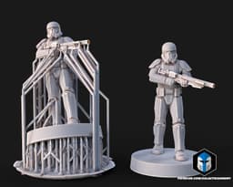 1:48 Scale Death Troopers - 3D Print Files 3d model