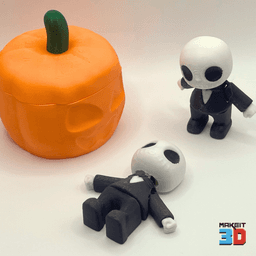3D Printable Jack Articulated Flexi 3d model