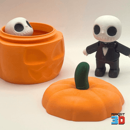 3D Printable Jack Articulated Flexi 3d model