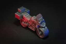 Touring Bike - Print in place 3d model