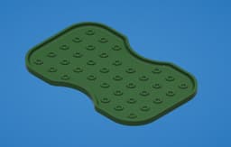 PainPod Lite Large Pad Support Tray 3d model