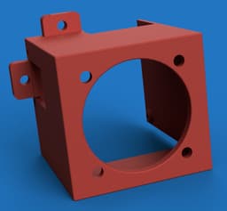 Ender 3 4020 Fan Housing 3d model