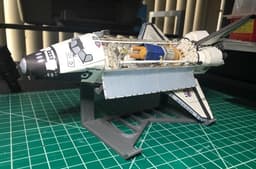 3D stand for AXM Space Shuttle 3d model