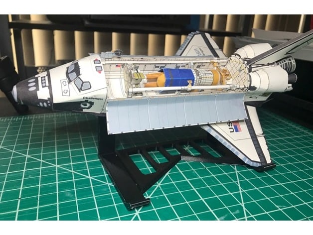3D stand for AXM Space Shuttle 3d model