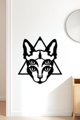 Cat Wall Art, Wall Decor, Home Decor 3d model