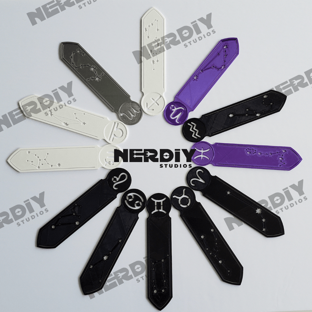 Astrology Bookmarks 3d model