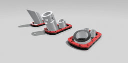 RC Car Drift Side Exhaust 1:10 3d model