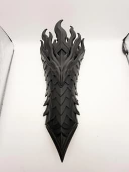 Dragon Hunter Bracers 3d model
