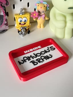 BTS Namjoon trinket tray 3d model