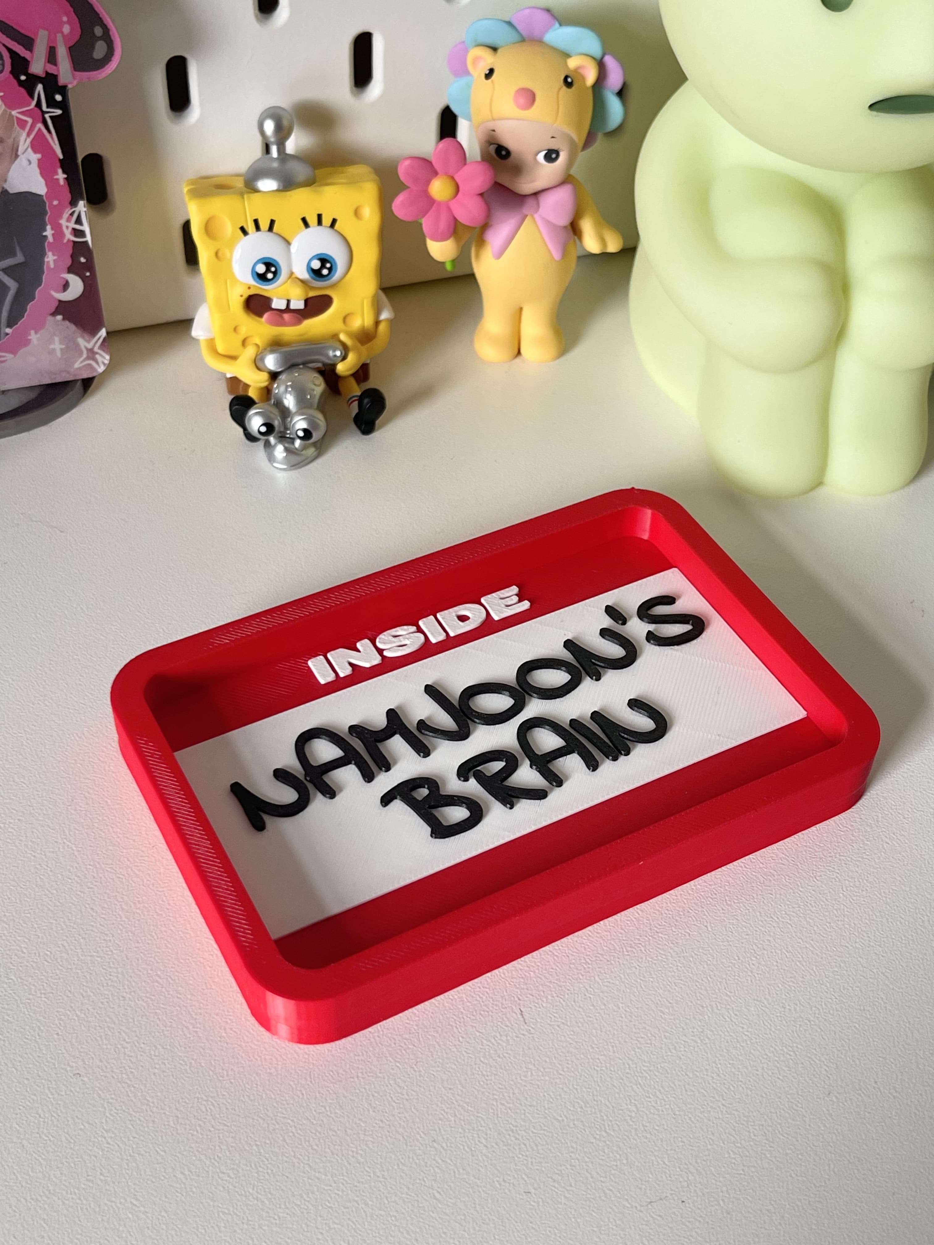 BTS Namjoon trinket tray 3d model