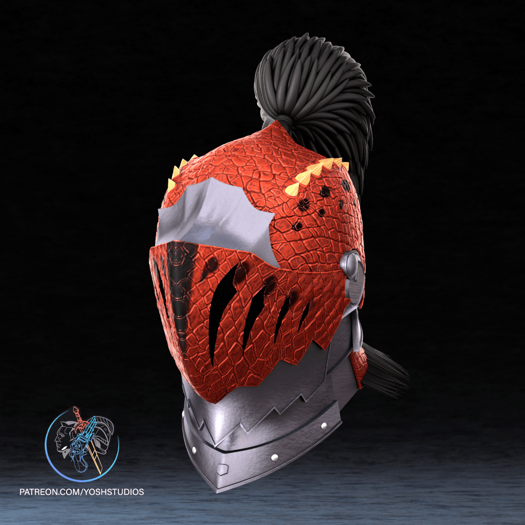 Anjanath Helmet 3D Printer File STL 3d model