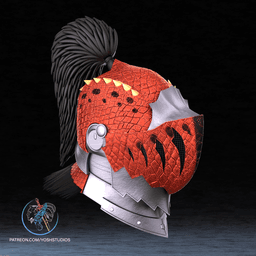 Anjanath Helmet 3D Printer File STL 3d model