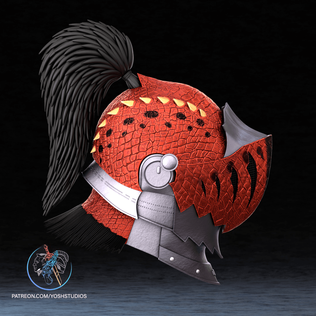 Anjanath Helmet 3D Printer File STL 3d model
