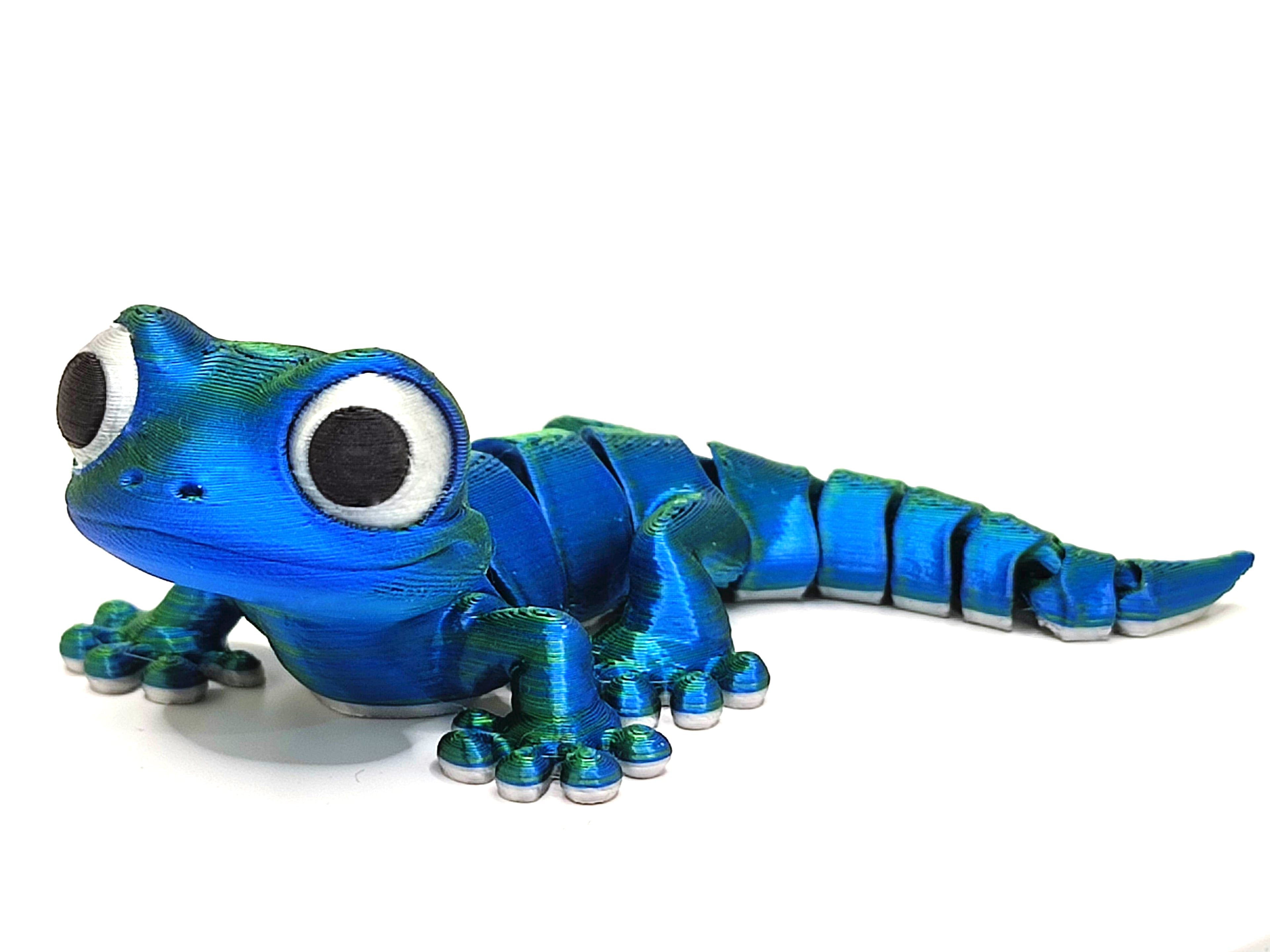 Cutest articulated Gecko ever 3d model