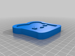 happy little bread 3d model