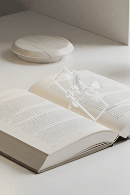 Pegasus Bookmark, Gift Idea 3d model