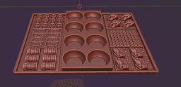 Texture Palette - Painting Accessory 3d model