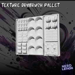 Texture Palette - Painting Accessory 3d model