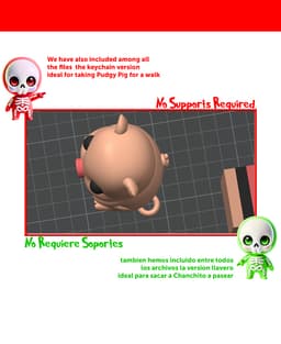 Pudgy Pig. 3d model