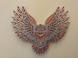 Owl - 5 Layer 3d model
