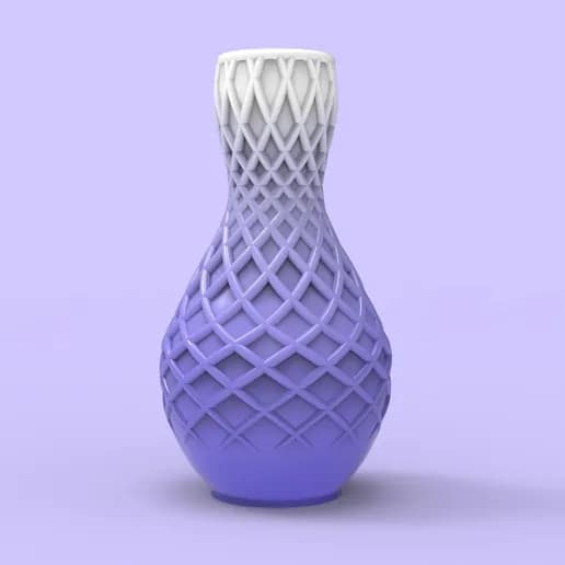 Fusion Roots Vase 3d model