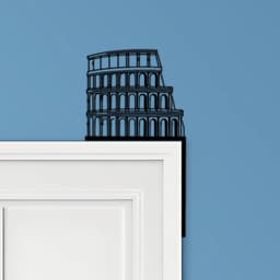 Colosseum Door Corner Decor 3d model