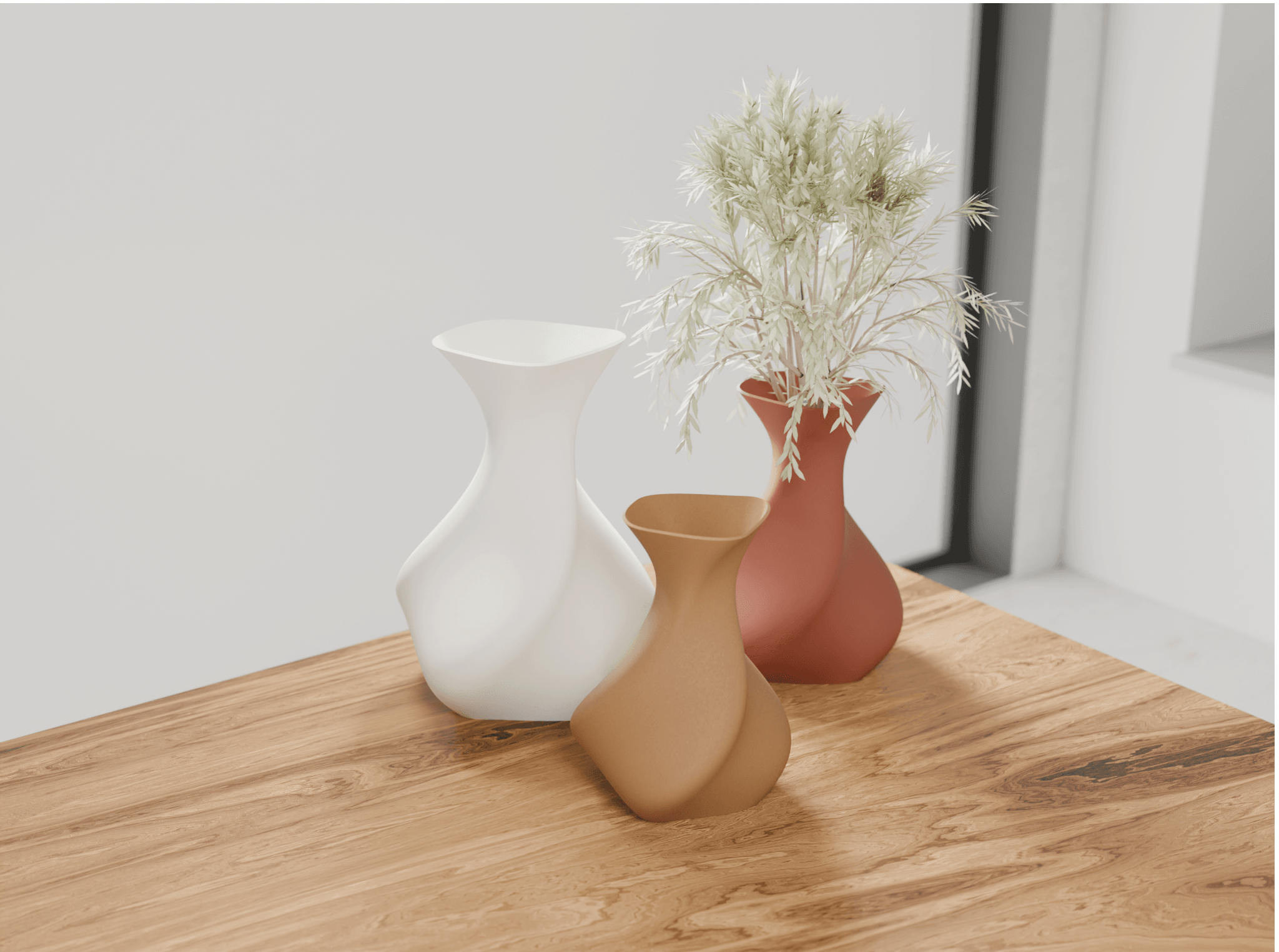 Modern vase 3d model